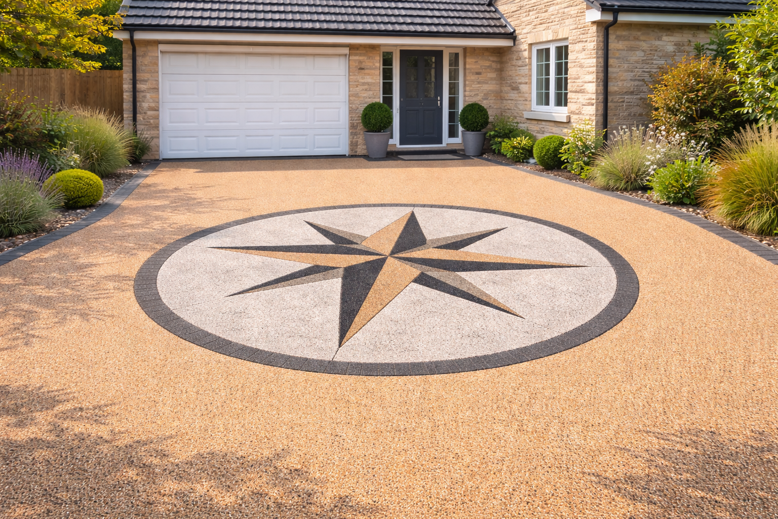Resin driveway surface example
